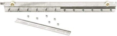 Steiner - 3' Long Galvanized Steel Dock Strip Door Strip Door Trolley - Use with Track & Roller Track - All Tool & Supply