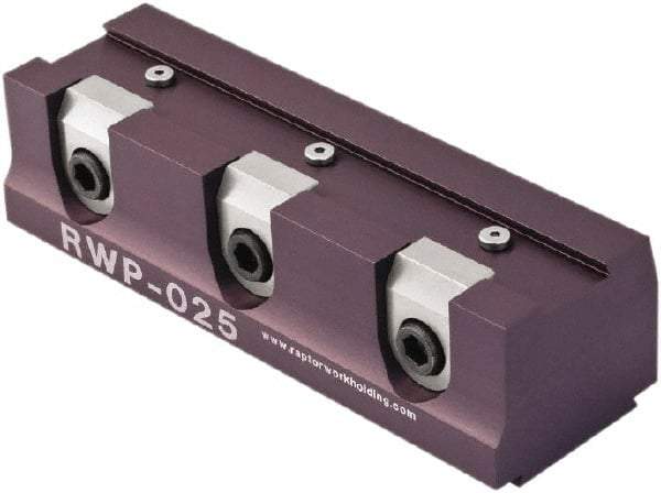 Raptor Workholding - 3/4" Jaw Width, 1-1/2" High x 6" Long x 2" Wide Dovetail Vise - For Use with 4 & 5 Axis Workholding Systems - All Tool & Supply