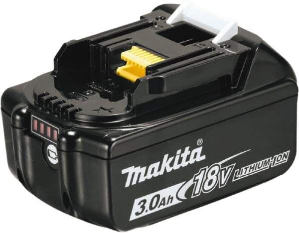 Makita - 18 Volt Lithium-Ion Power Tool Battery - 3 Ahr Capacity, 30 min Charge Time, Series LXT - All Tool & Supply