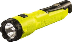 Streamlight - White LED Bulb, 140 Lumens, Industrial/Tactical Flashlight - Yellow Plastic Body, 3 AA Alkaline Batteries Not Included - All Tool & Supply