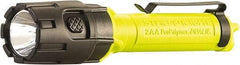 Streamlight - White LED Bulb, 175 Lumens, Industrial/Tactical Flashlight - Yellow Plastic Body, 2 AA Alkaline Batteries Included - All Tool & Supply