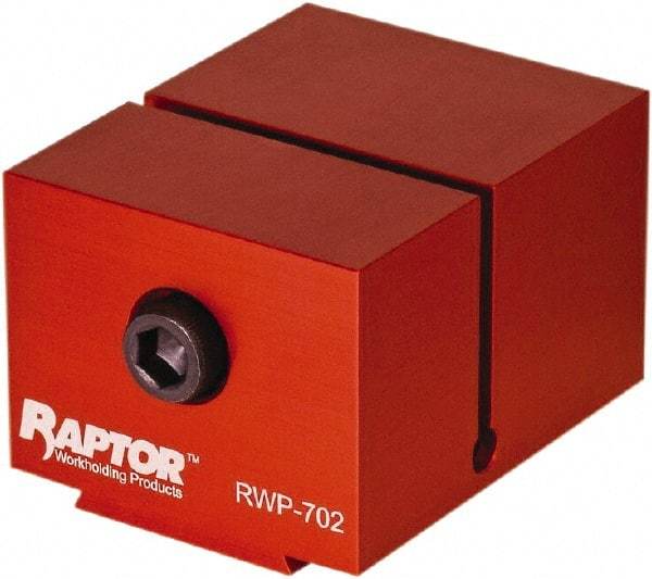 Raptor Workholding - 1-1/2" Jaw Width, 1.82" High x 2.35" Long x 2.95" Wide Dovetail Vise - For Use with 4 & 5 Axis Workholding Systems - All Tool & Supply