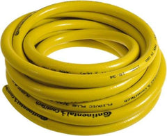 Continental ContiTech - 1" ID x 1.38" OD 50' Long Multipurpose Air Hose - 250 Working psi, -10 to 158°F, Yellow - All Tool & Supply