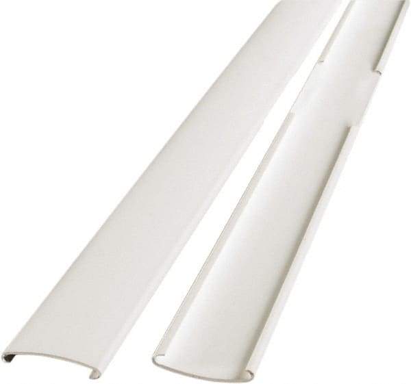 GridMAX - 4' Long x 1-1/16" Wide x 0.16" Thick, Vinyl Ceiling Grid Cover - ASTM E-84 Specification, White - All Tool & Supply