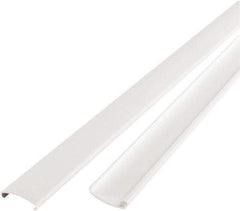 GridMAX - 47" Long x 1-1/16" Wide x 0.16" Thick, Vinyl Ceiling Grid Tee Cover - ASTM E-84 Specification, White - All Tool & Supply