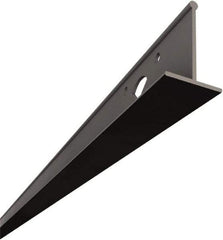 HG-Grid - 8' Long x 61/64" Wide x 1.94" Thick, Vinyl Ceiling Grid - ASTM E-84 Specification, Black - All Tool & Supply