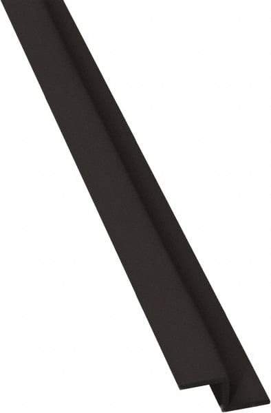 Genesis - 3-1/2" Long x 24-1/4" Wide x 3.24" Thick, Vinyl Trim Kit - ASTM E-84 Specification, Black - All Tool & Supply