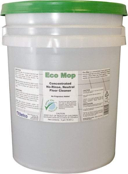 Detco - 5 Gal Pail Cleaner - Use on Resilient Flooring - All Tool & Supply