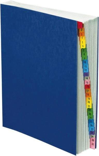 Pendaflex - 8-1/2 x 11", Letter Size, Dark Blue, Indexed Sorters - All Tool & Supply