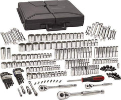 GearWrench - 216 Piece 1/4, 3/8 & 1/2" Drive Mechanic's Tool Set - Comes in Blow Molded Case - All Tool & Supply