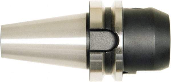 Bilz - BT40 1" Shank Diam Taper Shank 1" Hole End Mill Holder/Adapter - 2" Nose Diam, 3.74" Projection, M16 Drawbar, Through-Spindle, Through-Bore & DIN Flange Coolant - Exact Industrial Supply