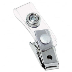 Swingline - Retractable Straps Color: Silver Attachment Type: Clip-On - All Tool & Supply