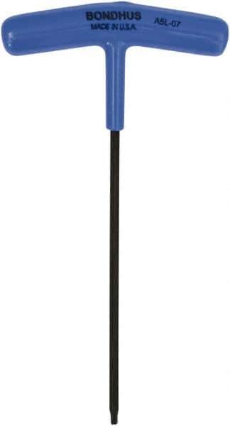 Bondhus - A5L-07 ASTER Recess Key - T-Handle Cushion Grip - All Tool & Supply