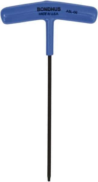 Bondhus - A5L-06 ASTER Recess Key - T-Handle Cushion Grip - All Tool & Supply