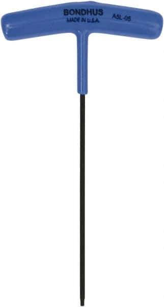 Bondhus - A5L-05 ASTER Recess Key - T-Handle Cushion Grip - All Tool & Supply