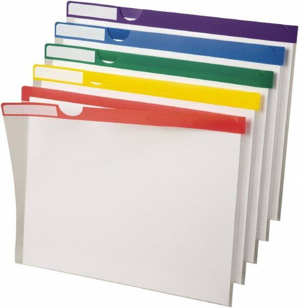 Pendaflex - 8-1/2 x 11", Letter Size, Assorted Colors, Index Folder - All Tool & Supply