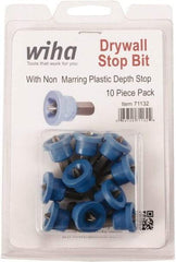 Wiha - #2 Phillips Screwdriver Bit - 1/4" Hex Drive, 1" OAL - All Tool & Supply