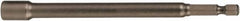 Wiha - 3/8" Magnetic Nutsetter - 1/4" Hex Drive, 12" OAL - All Tool & Supply