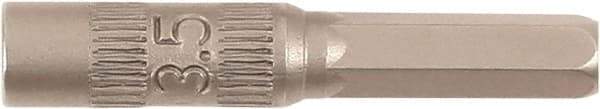 Wiha - 5.5mm Drive, Nut Setter Screwdriver Bit - 4mm OAL - All Tool & Supply