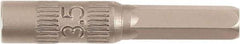 Wiha - 5mm Drive, Nut Setter Screwdriver Bit - 4mm OAL - All Tool & Supply