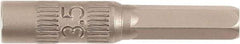 Wiha - 3mm Drive, Nut Setter Screwdriver Bit - 4mm OAL - All Tool & Supply