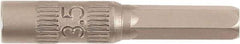 Wiha - 4mm Drive, Nut Setter Screwdriver Bit - 28mm OAL - All Tool & Supply