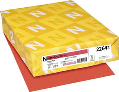 Neenah Paper - 8-1/2" x 11" Rocket Red Colored Copy Paper - Use with Laser Printers, Copiers, Inkjet Printers - All Tool & Supply