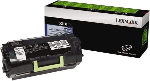 Lexmark - Black Toner Cartridge - Use with Lexmark MS711, MS811, MS812 - All Tool & Supply