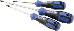 Wiha - 3 Piece Square Screwdriver Set - Bit Sizes: Philips #1 to #3, Comes in Tool Pouch - All Tool & Supply