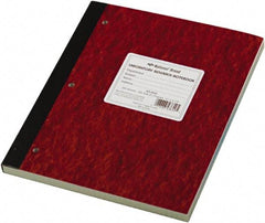 National Brand - 200 Sheet, 9-1/4 x 11", Quadrille Lab Notebook - Brown - All Tool & Supply