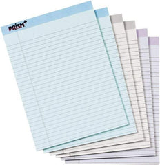 TOPS - 50 Sheet, 8-1/2 x 11-3/4", Legal Pad - Assorted Pastels - All Tool & Supply