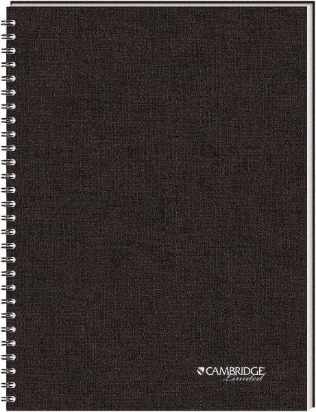 Cambridge - 80 Sheet, 5 x 8", Legal (Style) Meeting Notebook - Black - All Tool & Supply