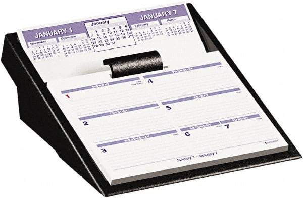 AT-A-GLANCE - 52 Sheet, 5-5/8 x 7", Desk Calendar Refill - White - All Tool & Supply