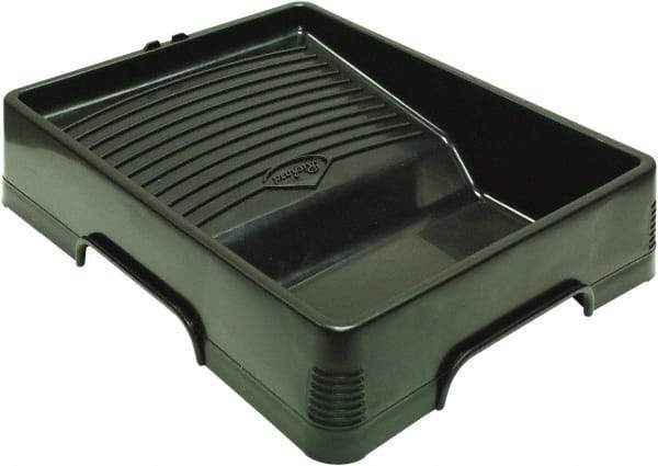 Richard - 9-1/2" Roller Compatible Paint Tray - 1 Gal Capacity, 9-1/2" Wide, Plastic - All Tool & Supply