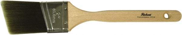 Richard - 2" Angled Polyester Angular Brush - 2-1/2" Bristle Length, 7-1/4" Wood Sash Handle - All Tool & Supply