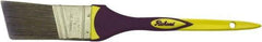 Richard - 1-1/2" Angled Polyester Angular Brush - 2-1/4" Bristle Length, 7-3/8" Rubber Sash Handle - All Tool & Supply