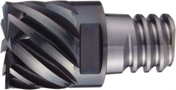 OSG - PXSM Grade XP3225 Carbide End Milling Tip Insert - Cr Finish, 10 Flutes, 25mm Cutting Diam, 17.5mm Depth of Cut, 42° Helix - All Tool & Supply