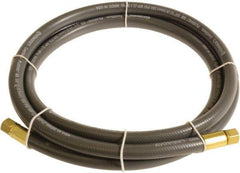 Continental ContiTech - 1/4" ID x 0.45" OD 3' Long Multipurpose Air Hose - FNPT x FNPT Ends, 300 Working psi, -10 to 158°F, 1/4" Fitting, Gray - All Tool & Supply