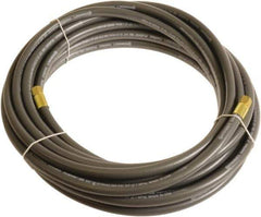 Continental ContiTech - 1/2" ID x 0.78" OD 20' Long Multipurpose Air Hose - FNPT x FNPT Ends, 300 Working psi, -10 to 158°F, 1/2" Fitting, Gray - All Tool & Supply