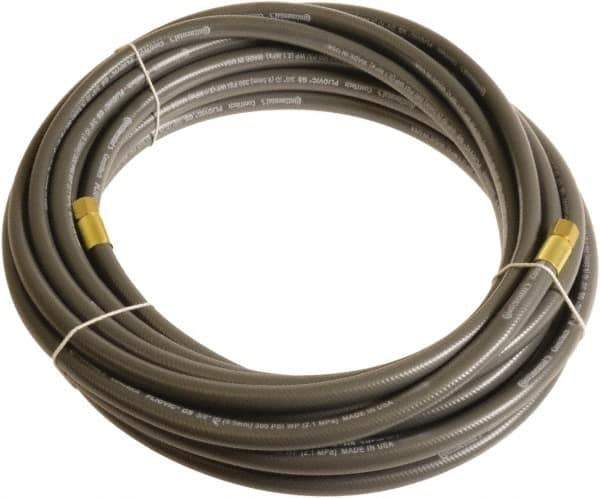 Continental ContiTech - 1/2" ID x 0.78" OD 50' Long Multipurpose Air Hose - FNPT x FNPT Ends, 300 Working psi, -10 to 158°F, 1/2" Fitting, Gray - All Tool & Supply