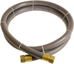 Continental ContiTech - 3/4" ID x 1.11" OD 3' Long Multipurpose Air Hose - FNPT x FNPT Ends, 250 Working psi, -10 to 158°F, 3/4" Fitting, Gray - All Tool & Supply