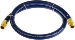 Continental ContiTech - 1" ID x 1.38" OD 10' Long Multipurpose Air Hose - MNPT x MNPT Ends, 250 Working psi, -10 to 158°F, 1" Fitting, Blue - All Tool & Supply