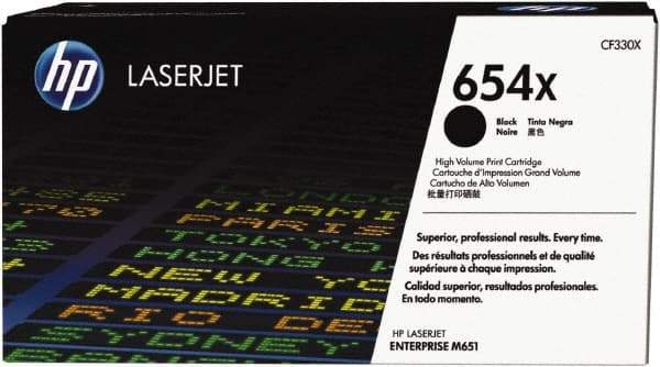 Hewlett-Packard - Black Toner Cartridge - Use with HP Color LaserJet Enterprise M651 - All Tool & Supply