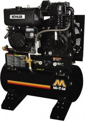 MI-T-M - Stationary Gas Air Compressors Horsepower: 9.0 Cubic Feet per Minute: 29.00 - All Tool & Supply