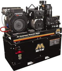 MI-T-M - Stationary Gas Air Compressors Horsepower: 22 Cubic Feet per Minute: 15.70 - All Tool & Supply