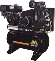 MI-T-M - Stationary Gas Air Compressors Horsepower: 13 Cubic Feet per Minute: 15.70 - All Tool & Supply