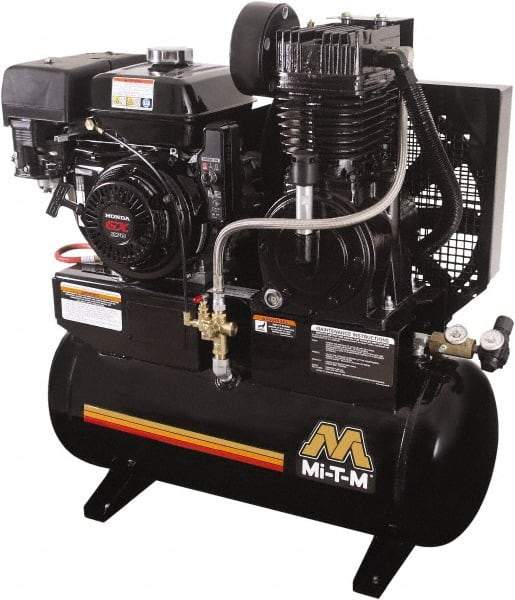 MI-T-M - Stationary Gas Air Compressors Horsepower: 9.0 Cubic Feet per Minute: 17.20 - All Tool & Supply