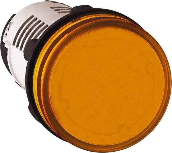 Schneider Electric - 120 V Orange Lens LED Pilot Light - All Tool & Supply