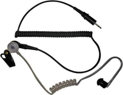 Kenwood - Ear Bud, Push to Talk Microphone Earphone Kit - Black & Clear, Use with Protalk Series Two Way Radios - All Tool & Supply