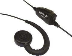 Kenwood - Ear Hanger, Push to Talk Microphone C-Ring Headset - Black, Use with Protalk Series Two Way Radios - All Tool & Supply